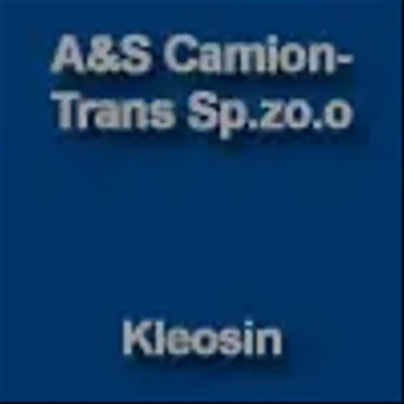 A&S Camion-Trans Sp.zo.o Kleosin