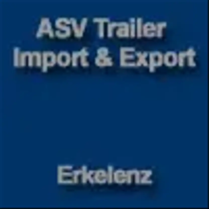 ASV Trailer Import & Export