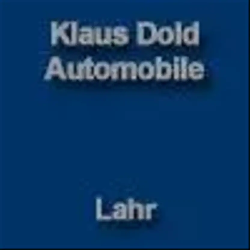Klaus Dold Automobile