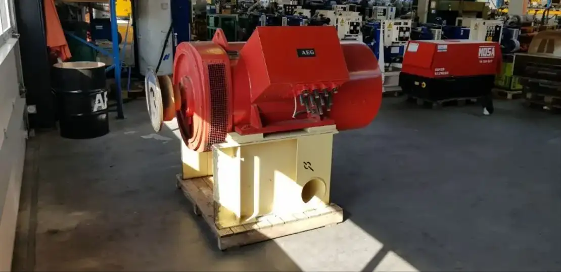 AEG 630 kVA generatordeel as New Dkbh 4405/04