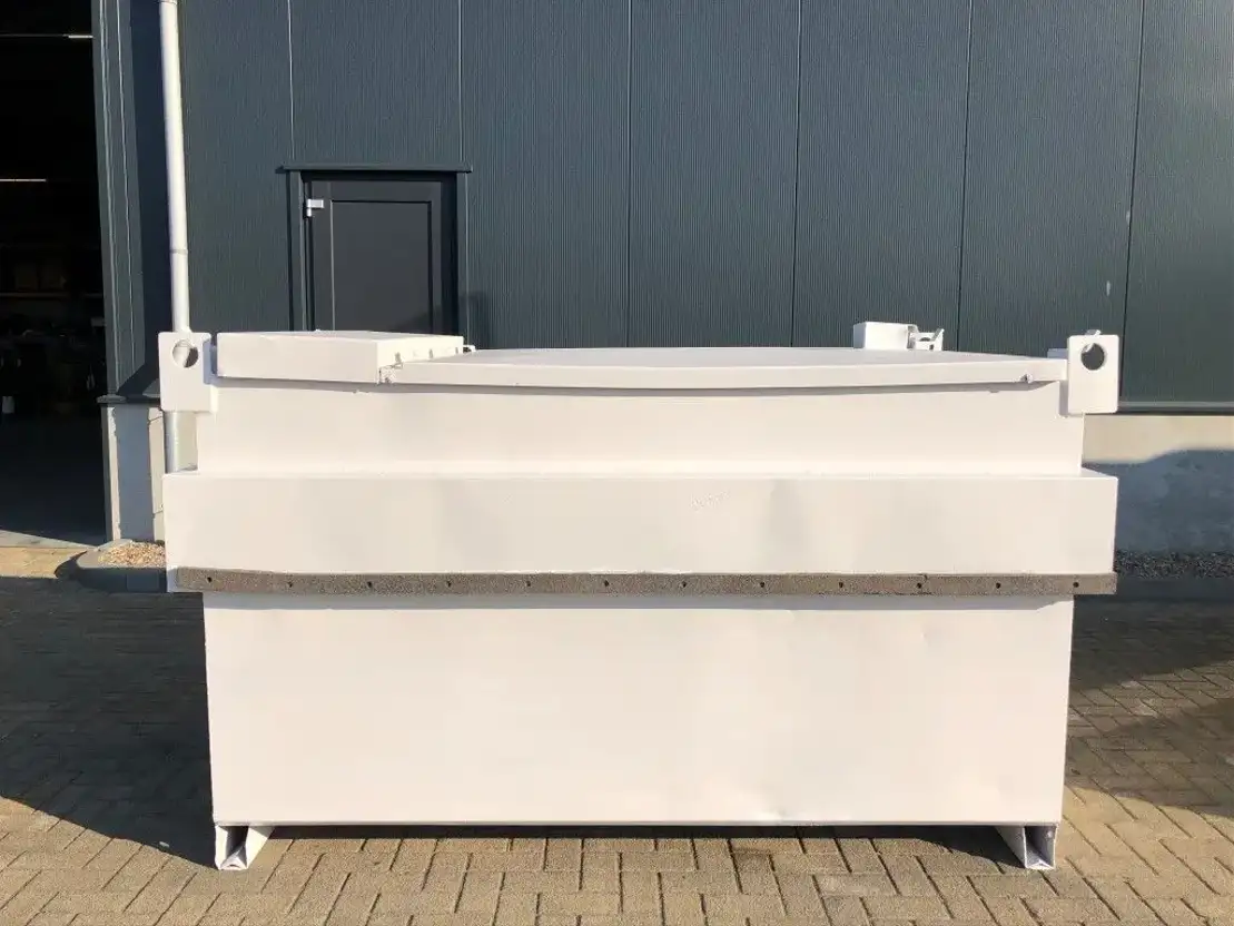 Tolsma Kiwa IBC 3000 liter dieseltank met keuring