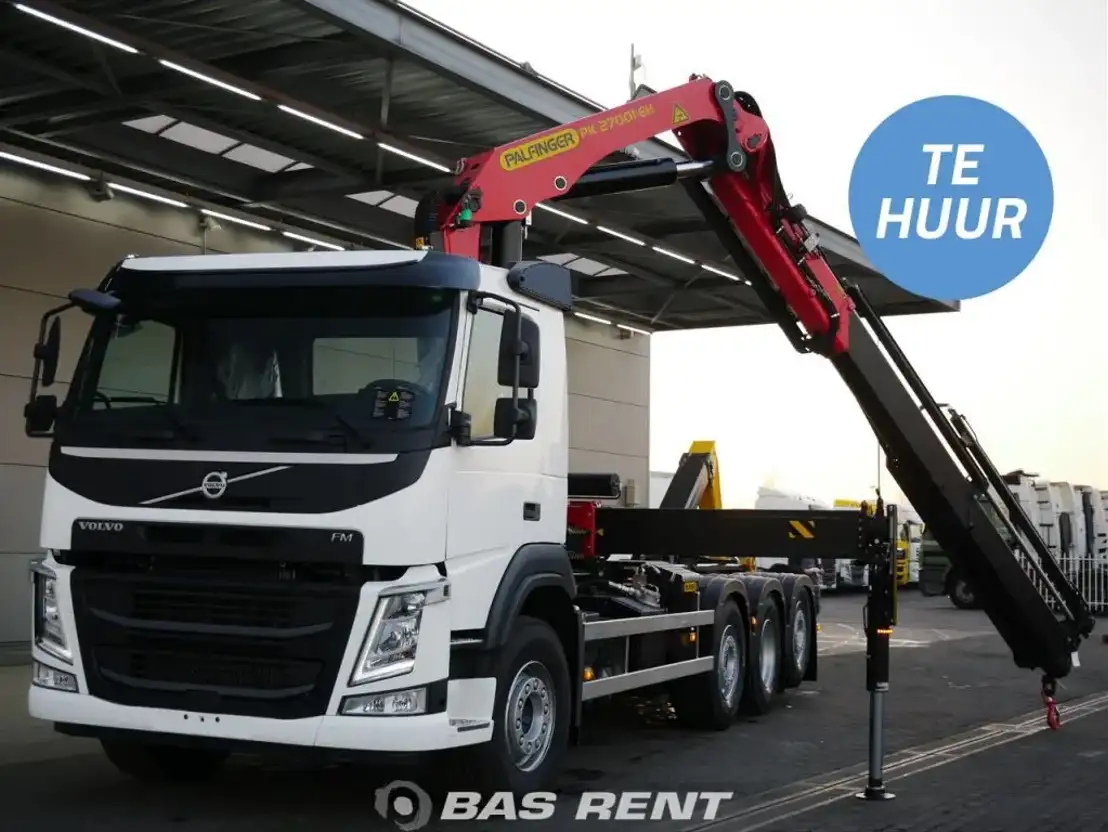 Volvo FM 8X2 - Autolaadkraan met haakarm | Geschikt voor huur en lease