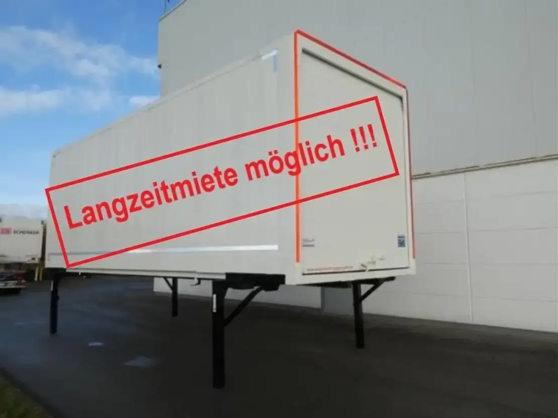 Krone Jumbo Wechselkoffer Heck Alu.-Rolltor