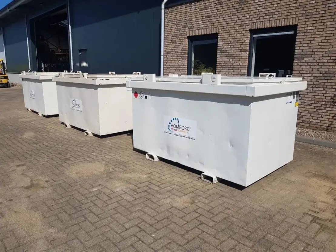 Steenbergen 3000 liter Kiwa IBC Dieseltank
