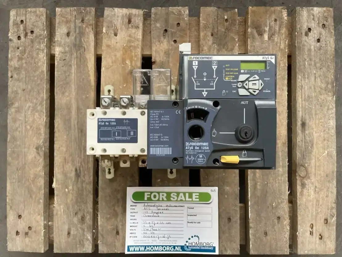 Automatische Netovername 125 Ampere ATS