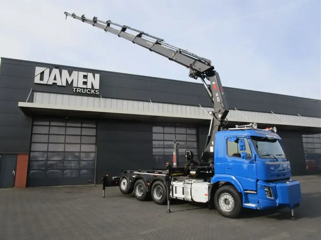 Volvo FMX 500 8x4 Hiab 422 E-8 Hipro + Hiab Haakarm