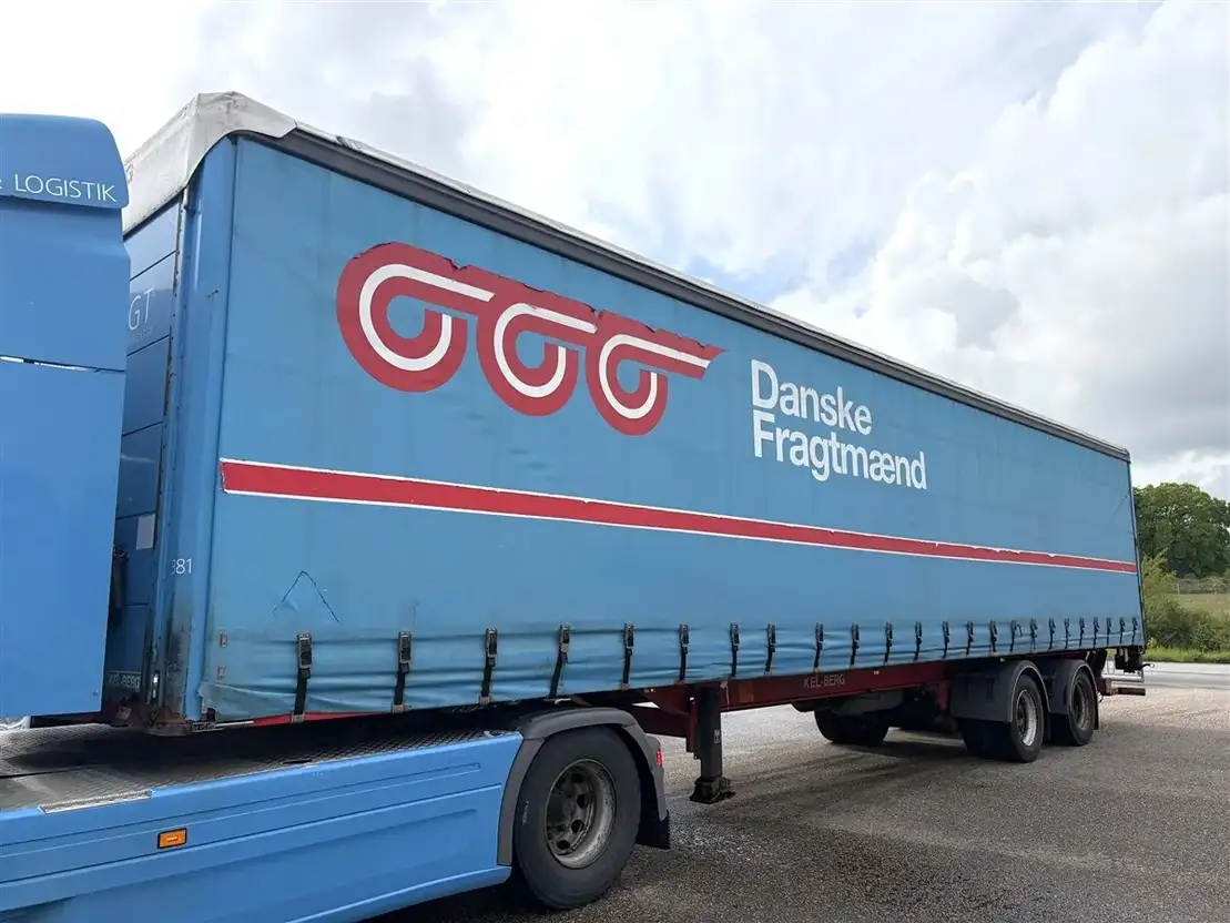 Kel-Berg 2 aks Gardin trailer